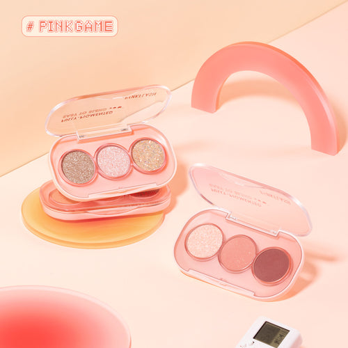 Cargar la imagen 1 en la vista de la galería. Paleta de Sombras Mini 3 Tonos Pinkflash