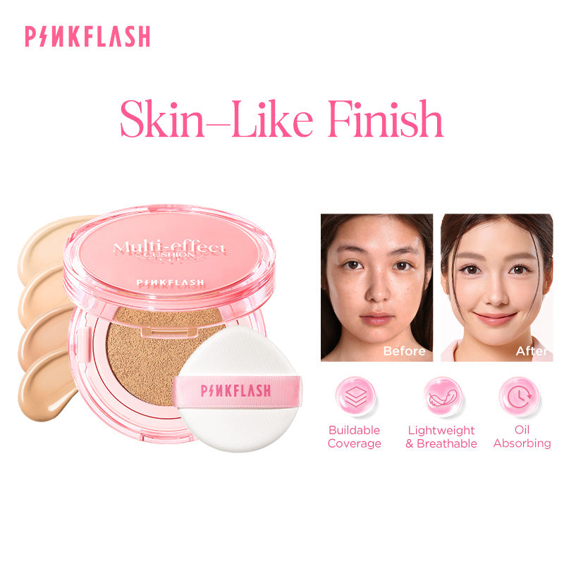 ¡Efecto Segunda Piel al Instante! Skin-Like Multi Effect Cushion