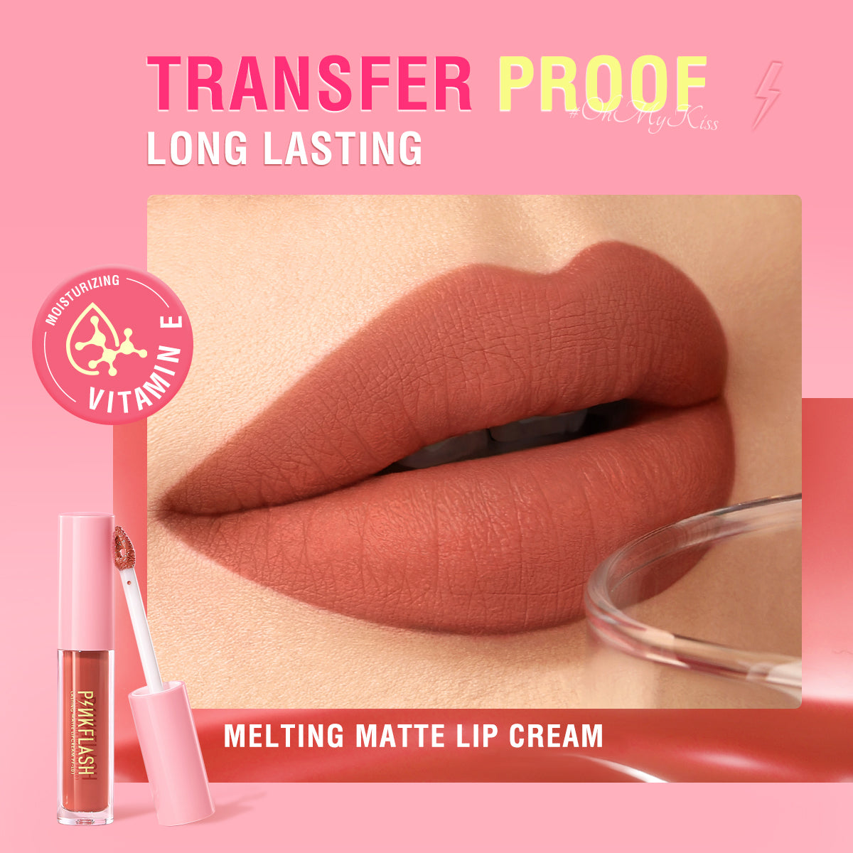 ¡Color Intenso, Cero Sequedad! – Labial Líquido Mate