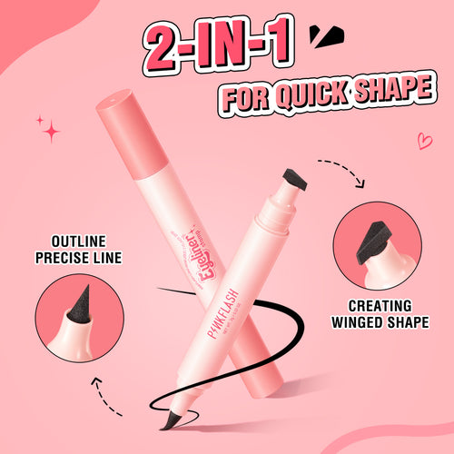 Cargar la imagen 1 en la vista de la galería. Quick Shape Eyeliner & Stamp: El 'cheat code' para el delineado perfecto en 2 segundos