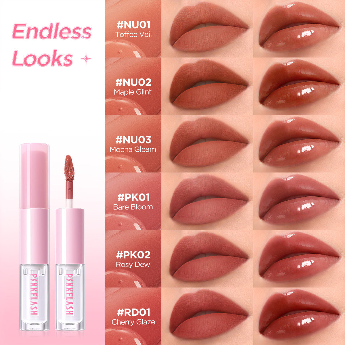 ¡Color Intacto por 16 Horas! – Labial Líquido de Larga Duración
