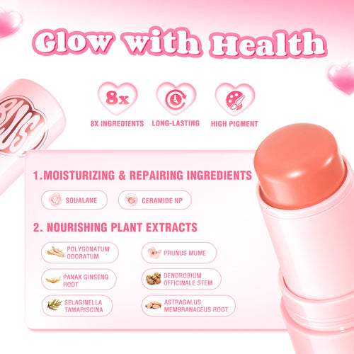 Cargar la imagen 1 en la vista de la galería. Juicy Glow Blush Stick: El híbrido perfecto entre skincare y color viral