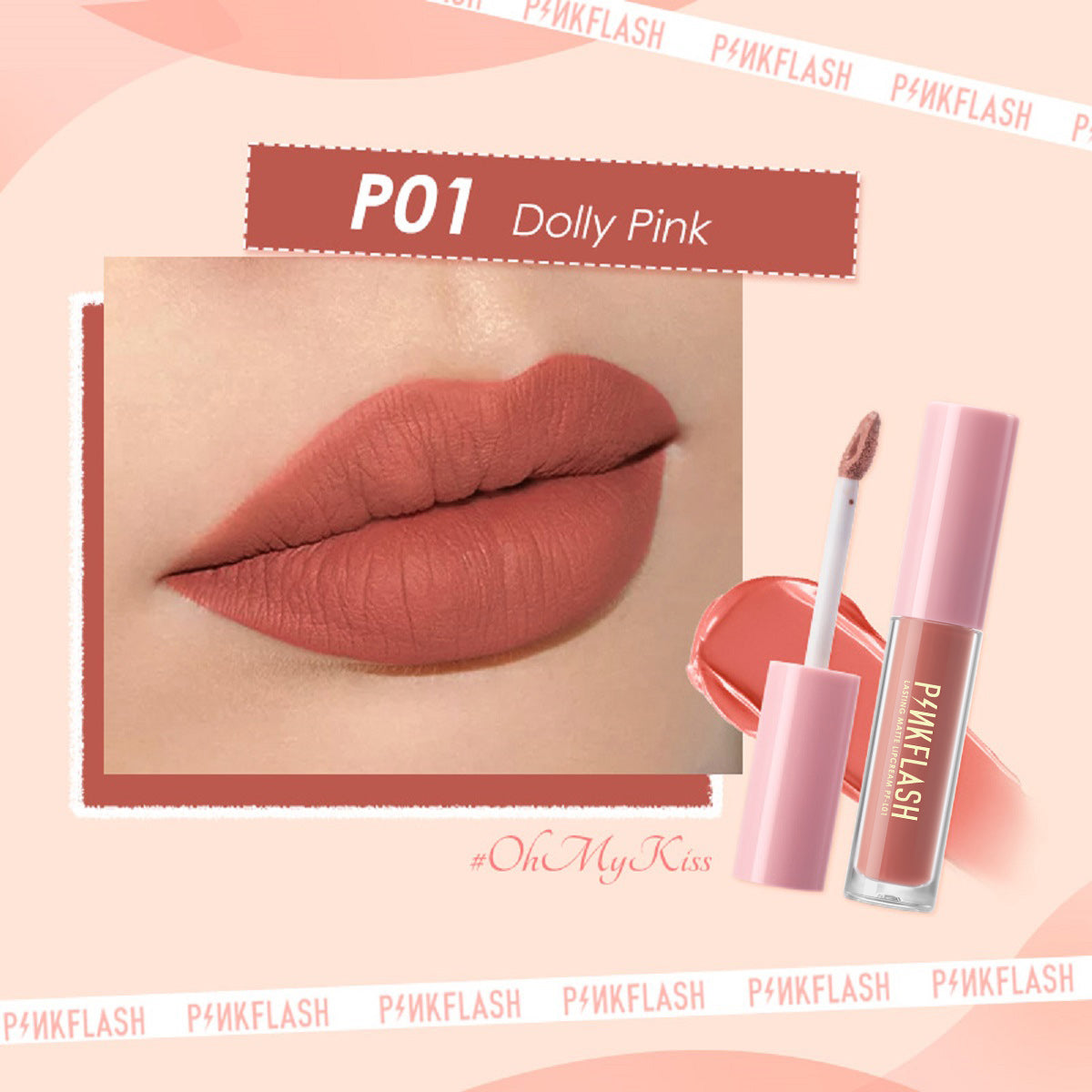 ¡Color Intenso, Cero Sequedad! – Labial Líquido Mate